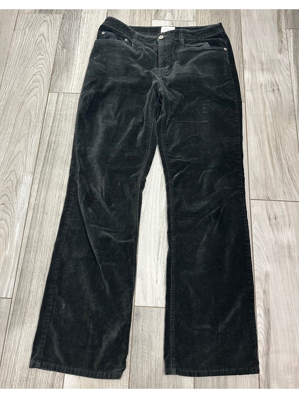Ann Taylor LOFT Women's Black Corduroy Pants Size 6